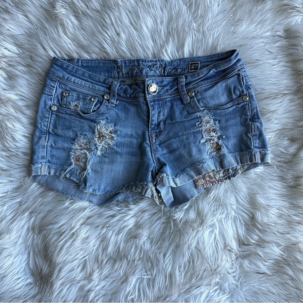 Jean shorts